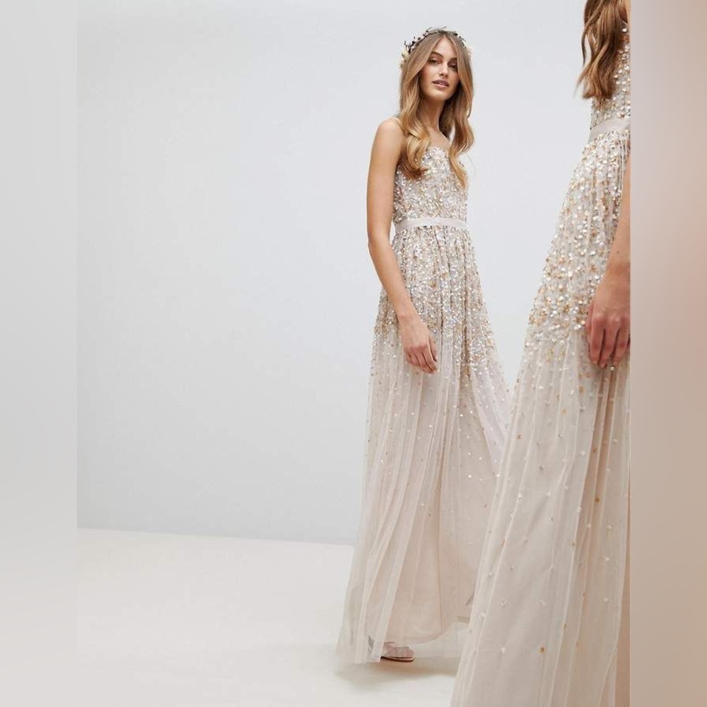 ombré sequin gown/bridesmaid dress